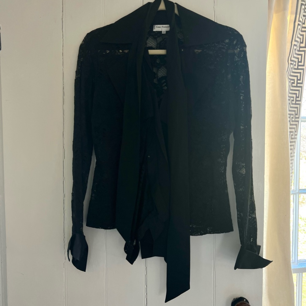 Anne Fontaine Black Blazer